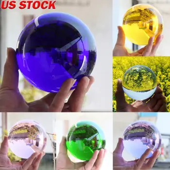 

Lot Rare Natural Quartz Magic Gemstone Sphere Crystal Reiki Healing Ball Stone