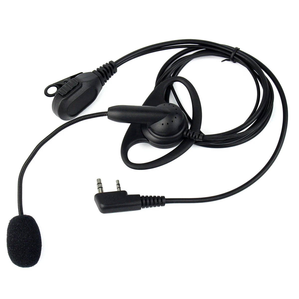 IG Подробная информация о 3xd форме PTT наушники микрофон для Kenwood UV5R Retevis