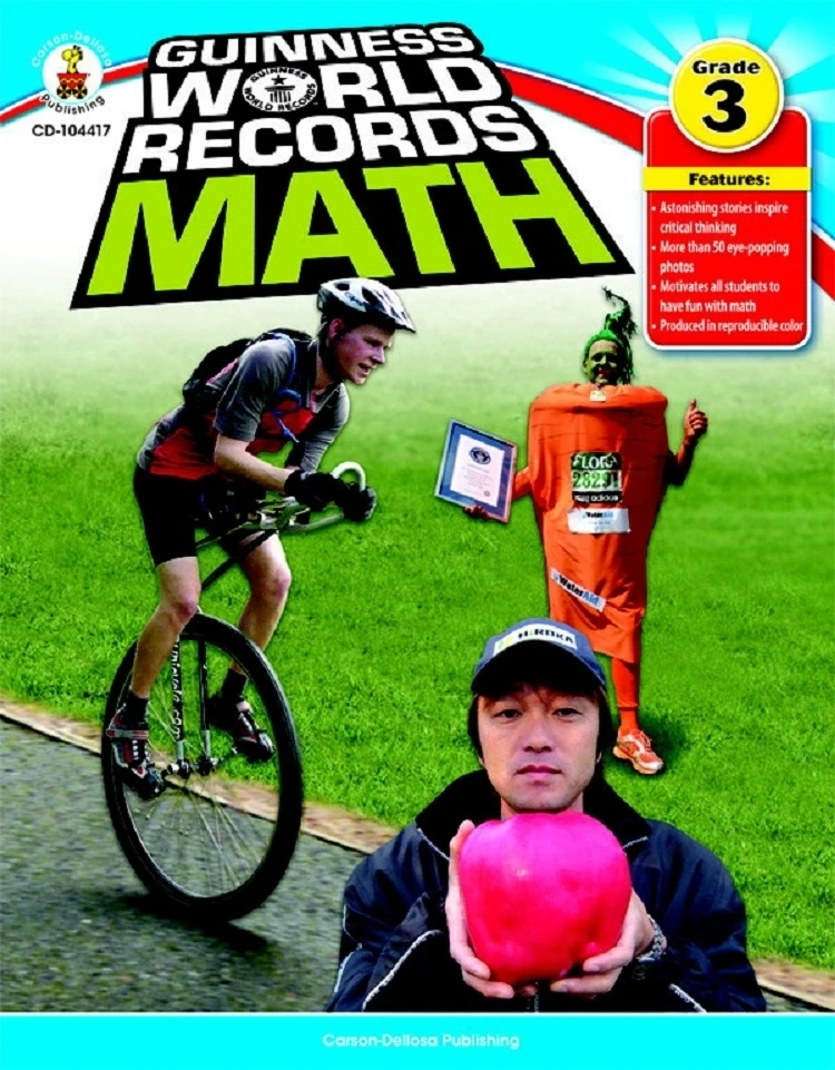 Карсон деллоза Гиннесс World Records Книга по математике 3 класс |