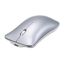 Эргономичный дизайн бесшумные мыши Беспроводной Перезаряжаемые Мышь 1000/1200/1600 Точек на дюйм регулируемый Алюминий сплава для портативных ПК
