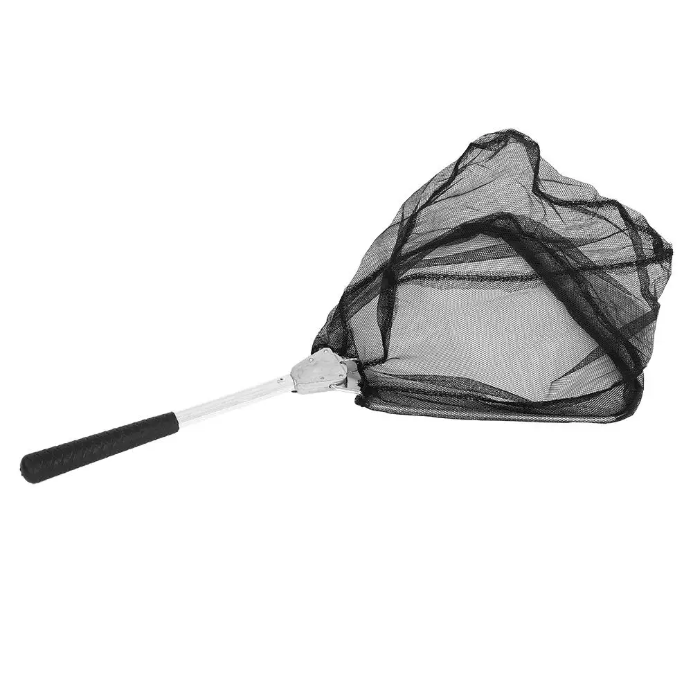 

fishing tool Aluminum Alloy Mini Folding Dip Net Shrink Fishing Gear Equipment fishing tackle
