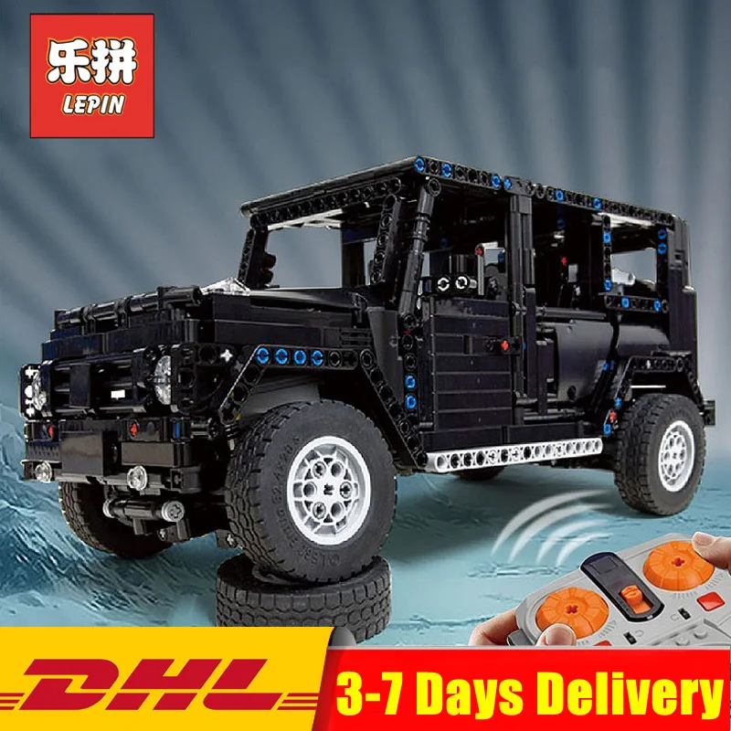 

Dhl 2600 Pcs Lepin 20100 Moc-2425 Technic G500 Awd Wagon Car With Remote Control Building Blocks Bricks Gifts Compatible Legoing