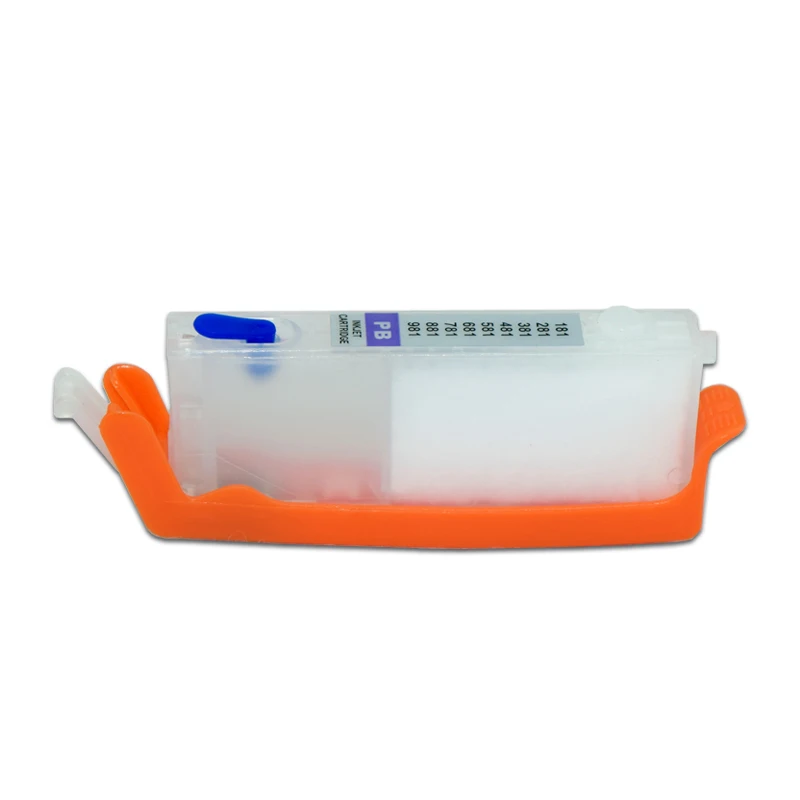 6 цветов PGI 680 CLI 681 многоразовый картридж с чипом для Canon PIXMA TS8160 TS9160 680XL