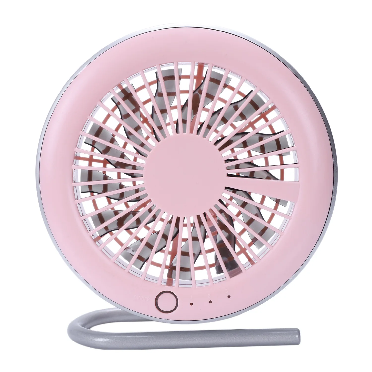 

NEW-Mini Electric Fans Portable Personal Fan Mute Bed Usb Fan Rechargeable Cooling Fan Holder Bracket For Car