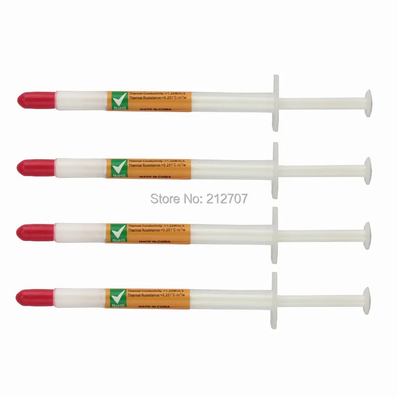 

Free Shipping White Thermal Paste Heaksink Compounds for CPU Processor VGA Card 1g