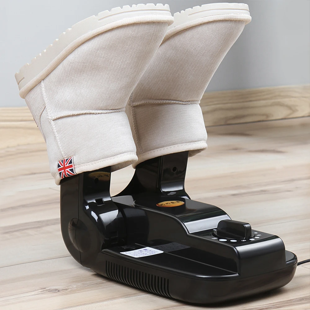 Foldable Portable Electric Shoe Dryer with Timer Bake Shoe Device Drying Machine Sterilization