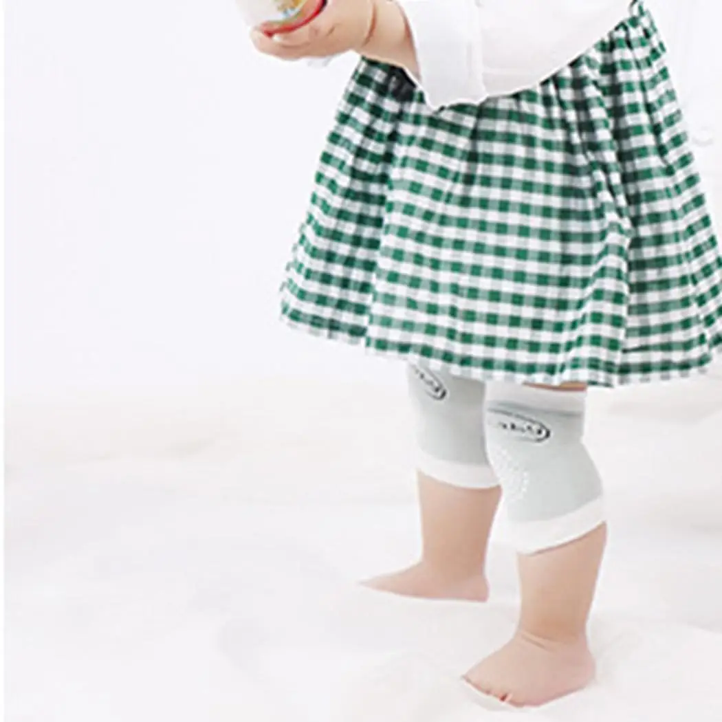 Soft Baby Knee Pads Kid Leg Safety All Seasons Breathable Crawling Red, Gray, Green, Brown, Blue Unisex Anti-Slip Cushion