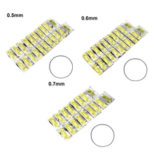 1 упаковка силикагель водостойкие часы задняя крышка O-shape уплотнительное кольцо аксессуары для наручных часов