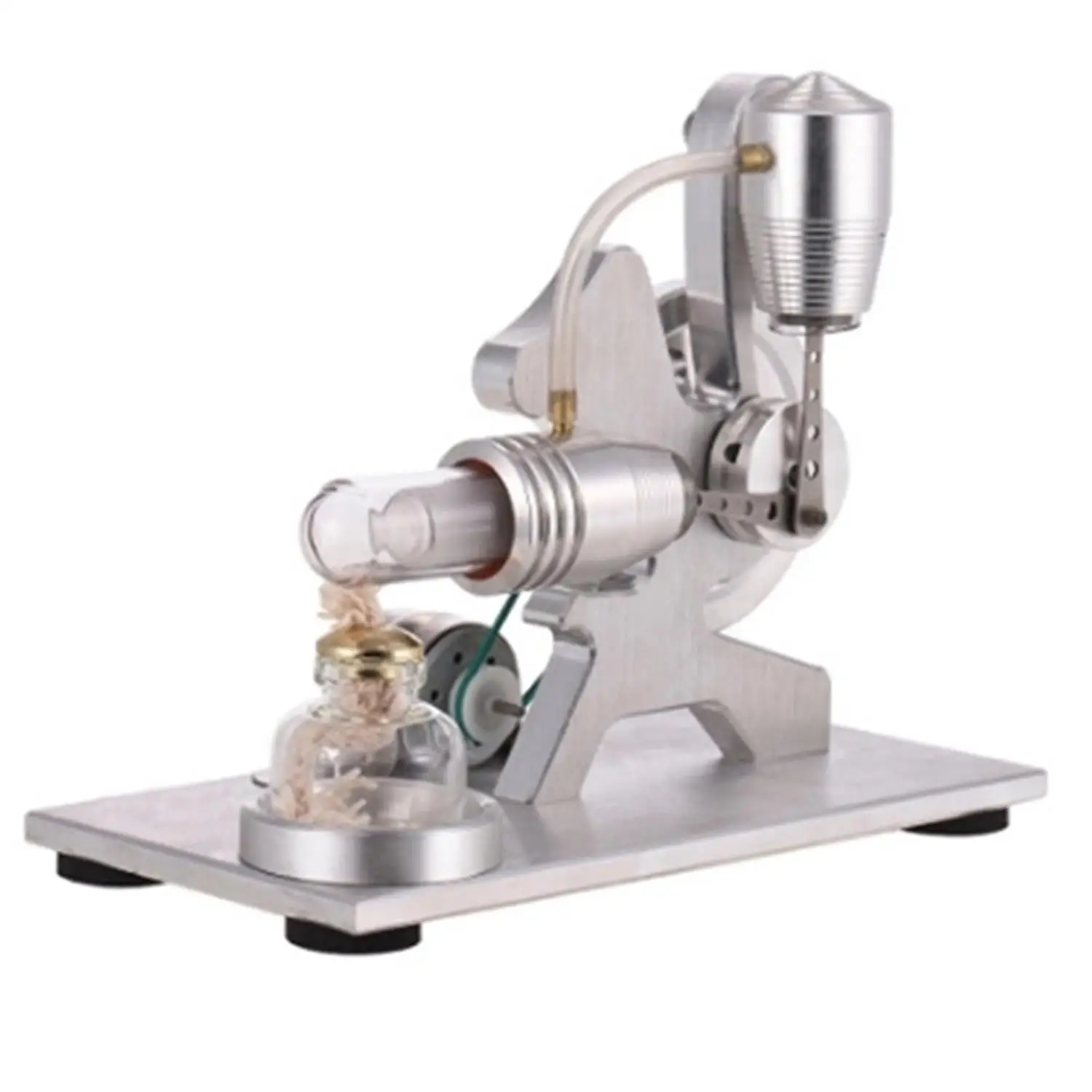 Hot Air Stirling Squirrel Engine Experiment Model Stirling Motor Physic Steam Power Toy Design Gifts