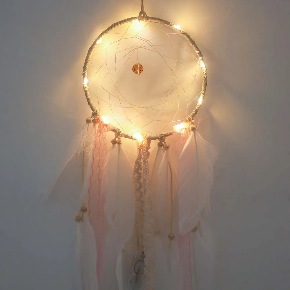 Led Dream Catcher Cloud Feather Dreamcatcher Girl Birthday Gift Baby Room Decor Nordic Style Children Room Decal Led Dream Catcher Cloud Feather Dreamcatcher Girl Birthday Gift Baby Room Decor Nordic Style Children Room Decal