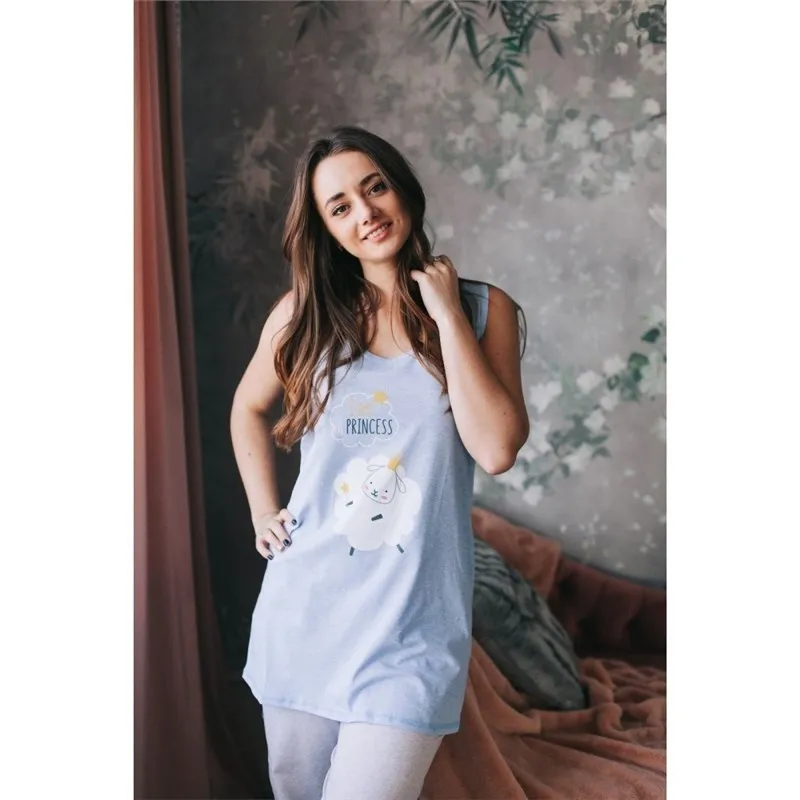 Майка удлиненная женская KAFTAN &quotFriends&quot | Женская одежда