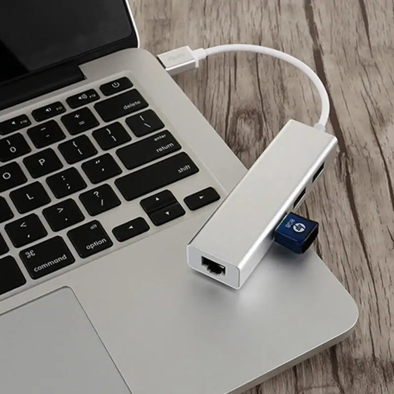 AAAJ USB 3 1 Type C (USB C) к RJ45 Gigabit Ethernet LAN сетевой адаптер 3.0USB концентратор|Сетевые карты| |