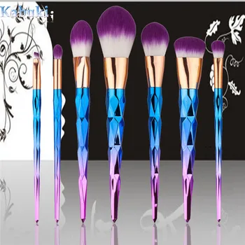 

7Pcs Professional Unicorn Diamond Makeup Brushes Beauty Cosmetic Eyeshadow Lip