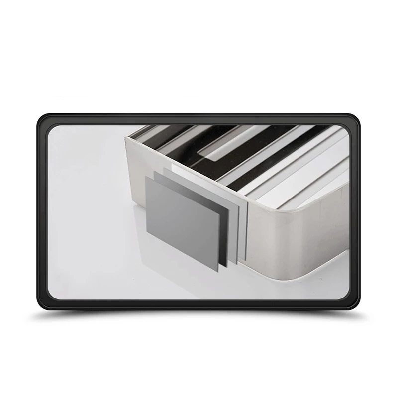 جدار جبل رفوف الحمام نحى النيكل الفولاذ المقاوم للصدأ مستطيل دش العلبة رف حمام الملحقات