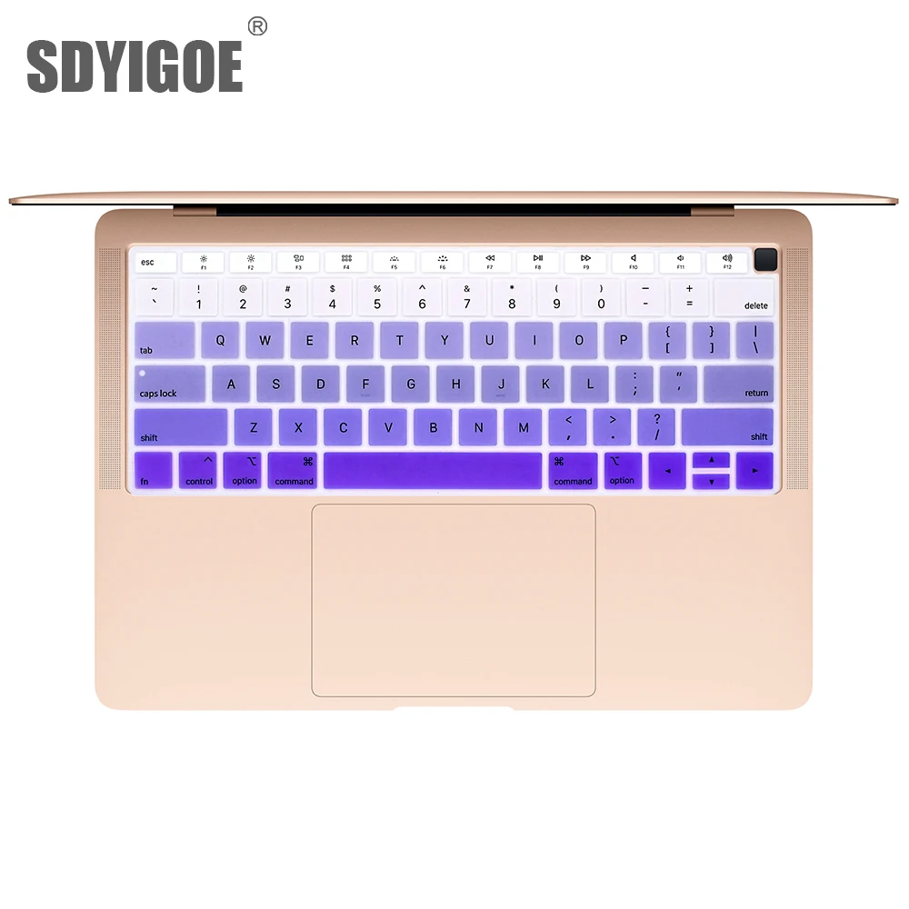Женский Стильный чехол для ноутбука macbook air 13 &quotA1932 силиконовый