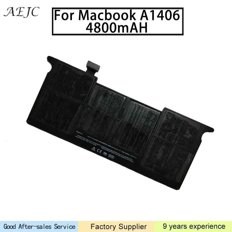 Ноутбук Батарея для MacBook Air 11 &quotA1465 2012 A1370 2011 A1406 4800 мА/ч 7 3 В заменить 11&quot |