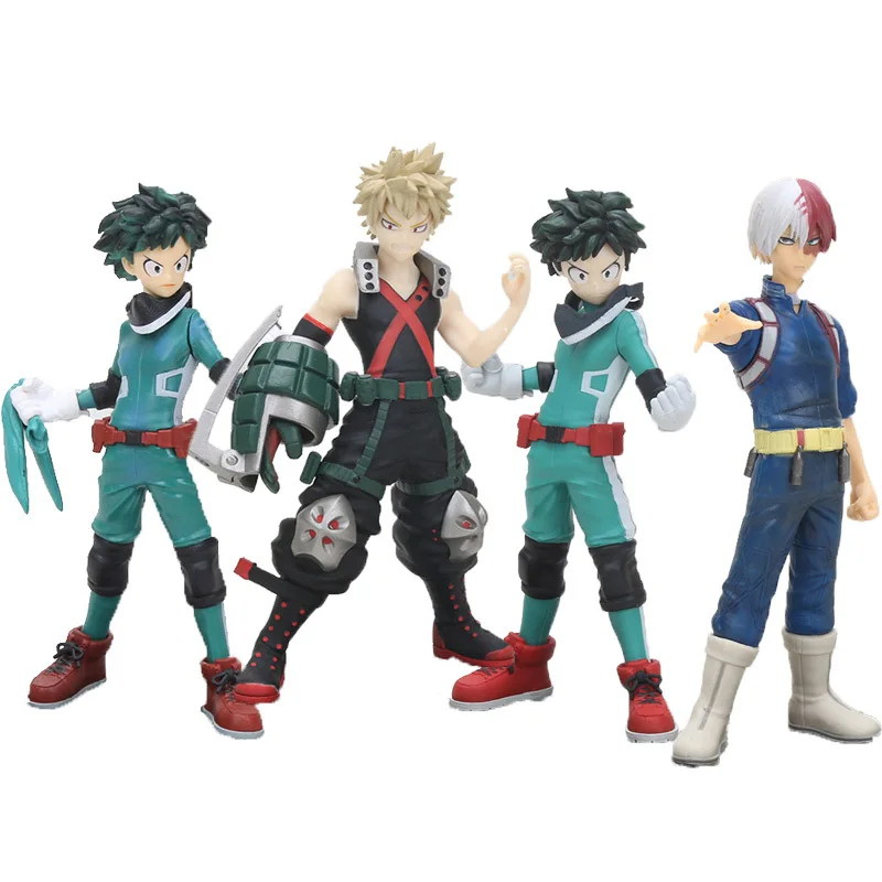 Il Hero Brinquedos Mondo Accademico мидория изуку Bakugou катсуки фигурка Modello di Raccolta в ПВХ Bambole