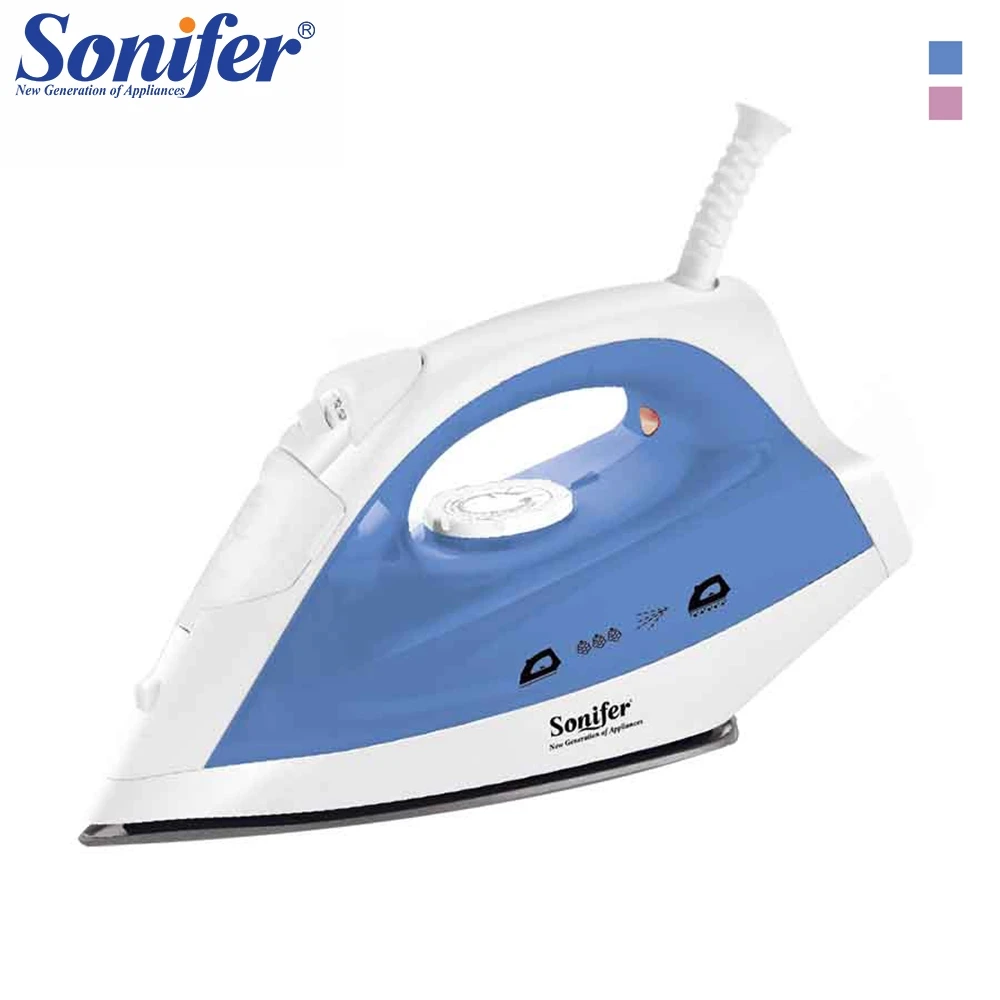 

1200W Mini Colorful Electric Iron 220V Handheld Steam Iron Teflon Non-stick soleplate Sonifer