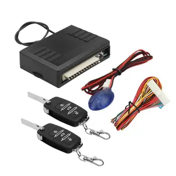 

Universal Car Auto Keyless Entry System Door Lock Button w/ Remote Control Alarm Systems Central Kit