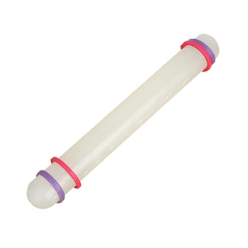 

Glide Fondant Rolling pin Clay Pressure Mud Stick Cake Dough Roller Non-stick Super Light Baking cooking Tool Dough Stick