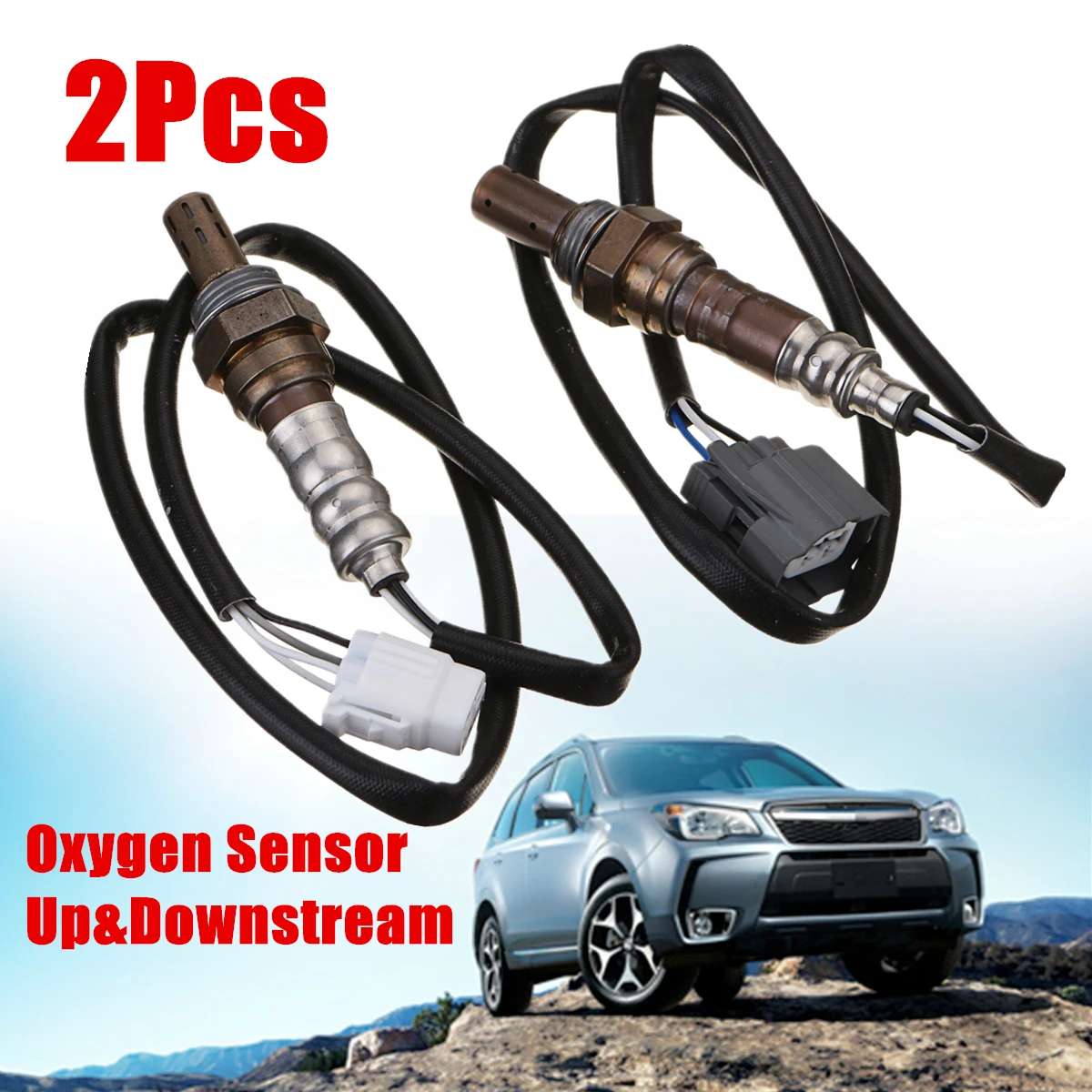 2Pcs Ratio Oxygen Sensor Up Downstream for 2003 2004 Subaru Forester 2.5L Automobiles Motorcycles Parts 68cm 2Pcs Ratio Oxygen Sensor Up Downstream for 2003 2004 Subaru Forester 2.5L Automobiles Motorcycles Parts 68cm