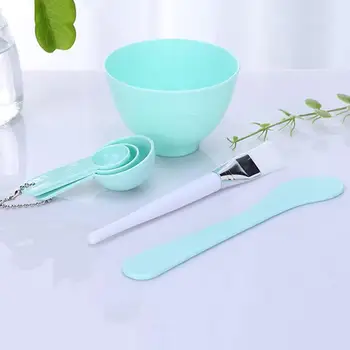 

6 in 1 DIY Facial Beauty Mask Bowl Women Cosmetic Makeup Tool with Brush Mixed Stir Spatula Stick Measuring Spoon kit