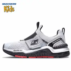 Skechers/Обувь для мальчиков, новая модель, магические субсидии, комплект детской обуви, обувь для отдыха, кроссовки для бега, # 97643L