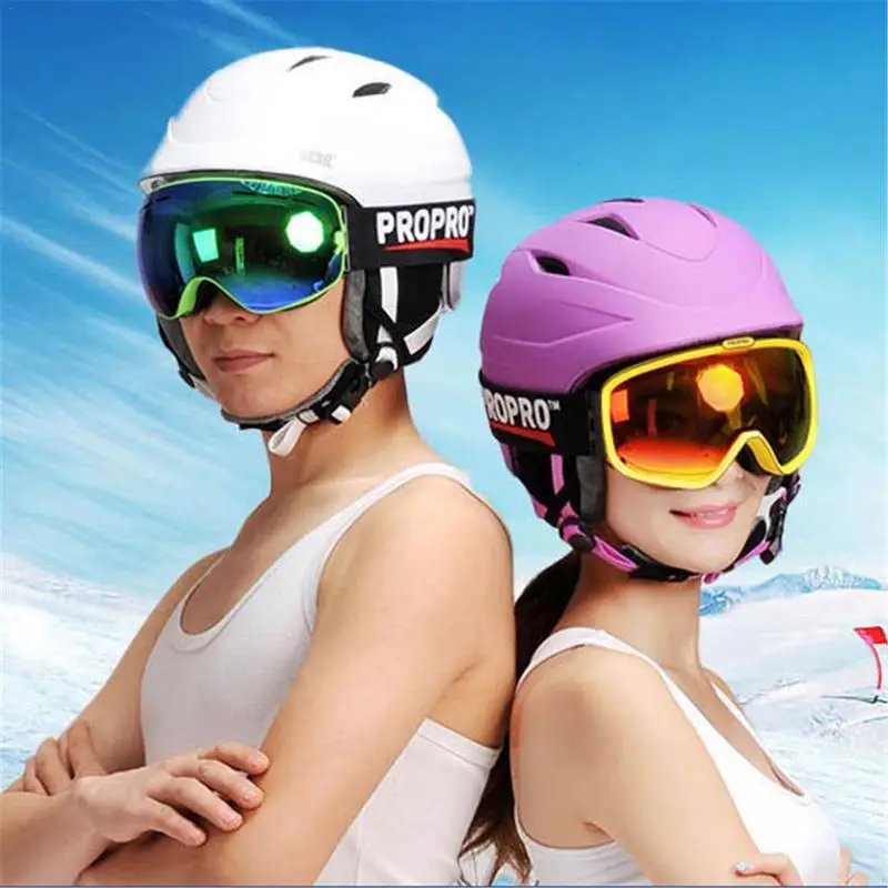 

Integrated Ski Helmet Single Board Double Board Outdoor Sports Helmet Snow Helmet Snow Cap Biking Supplies