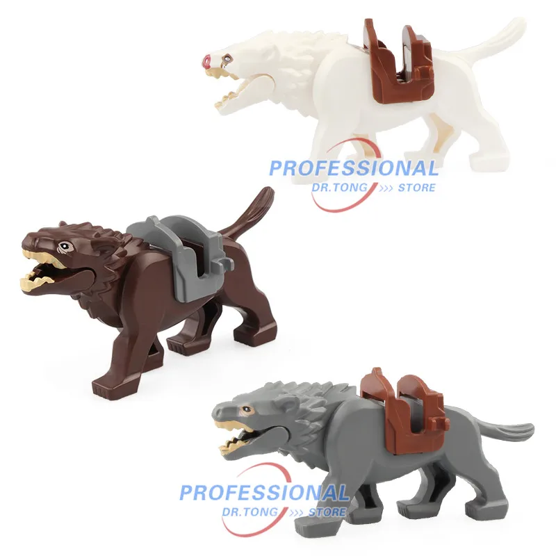 

Legoingly Lord of the Rings Figures Wolf Knight Wolf Horse Battle Steed Legoingly Building Blocks Bricks Action Gift Toys