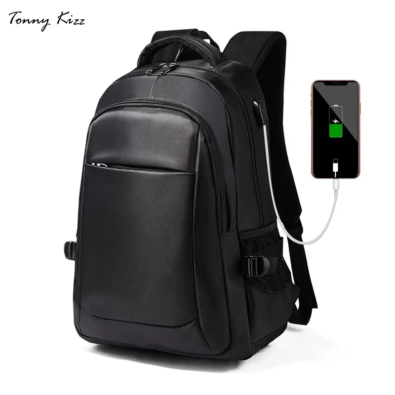

Tonny Kizz 15 inch laptop backpack USB charging male travel backpacks waterproof school bag mochila backpack women anti theft