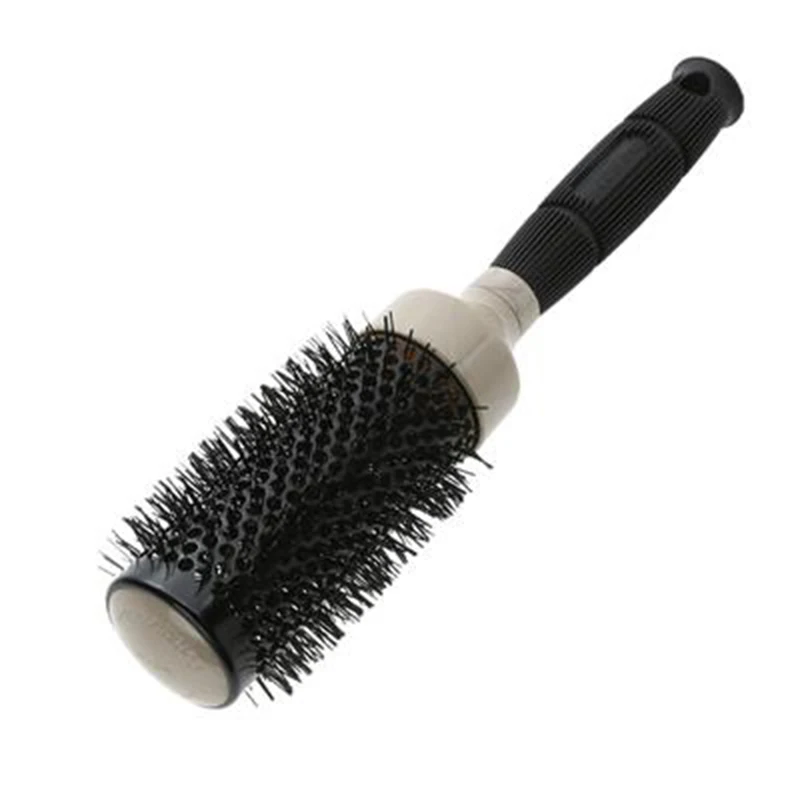 HOT!1Pc Ceramic Curly Hair Brush Barber Hairdressing Salon Styling Tools Round Hairbrush Massage|Щипцы для завивки| |