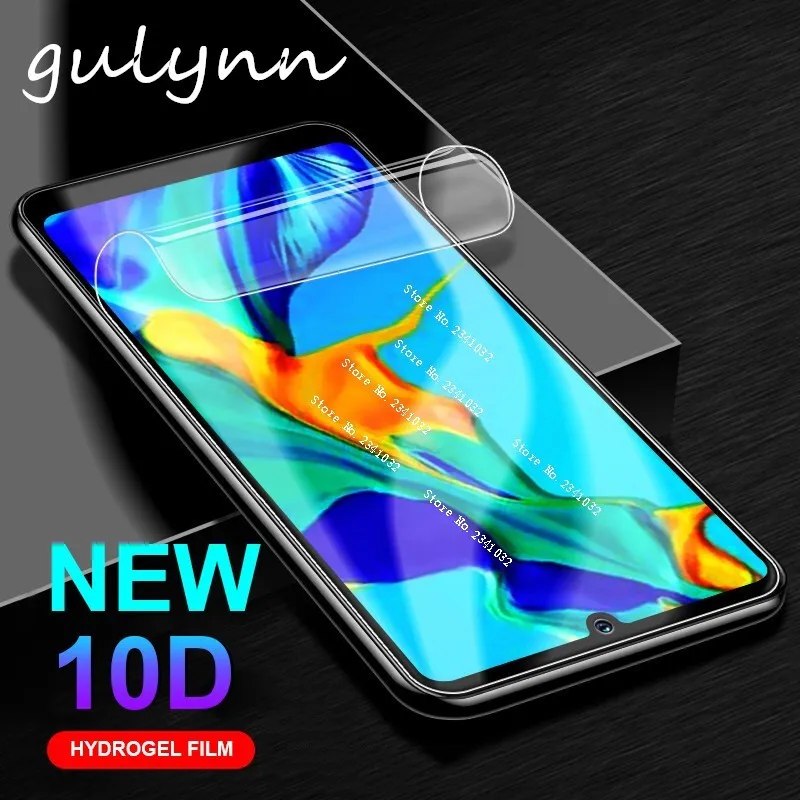 

10D Full Cover Hydrogel Film For Huawei Honor 8A 8C P20 P30 Pro On Honor 10 9 Lite Soft Screen Protector Y9 Y6 2019 (Not Glass)