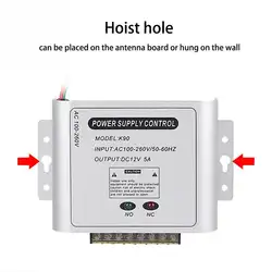K90 Превосходное качество DC 12 V Нью двери Система контроля доступа коммутатора Питание адаптер 5A/AC Strong против вмешательства 110 ~ 240 V
