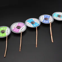 SZBFT 2 шт. 1,5 м длина 1515//2515/3015/3515 паяльной станции проволочной оплетки пайка фитилем всасывающая линия пайки аксессуар