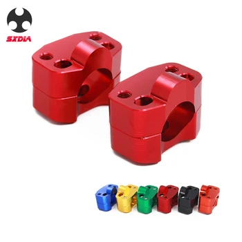 

Universal Motorcycle 1 1/8" 28mm CNC Aluminum Handlebar Fat Bar Risers Mount Clamp For Honda KTM Yamaha Kawasaki Suzuki Ducati