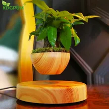 Magnetic Levitation Potted Plant Floating Air Bonsai Tree Pot Garden Flower Pot Beautiful Gifts For Friends Free Shpping