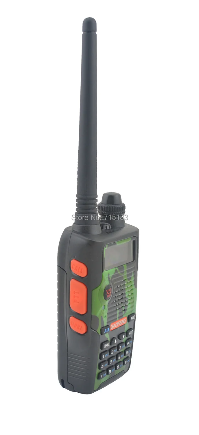 2014 Новый Baofeng BF-E500S VHF136-174MHz и UHF400-520MHz Двухдиапазонная 5 Вт рация с бесплатными наушниками Портативное двухстороннее радио