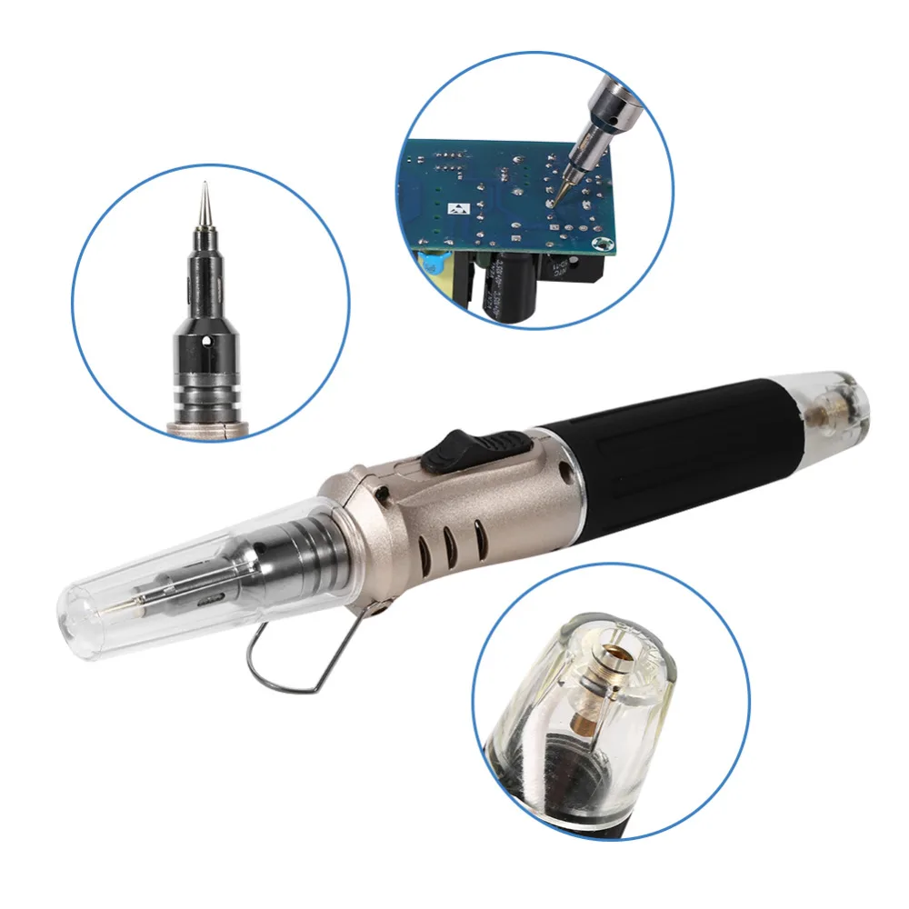 

10 in 1 Automatic Ignition Soldering Iron Set Portable Professional Welding Kit Torch Tool Automatic Ignition Function