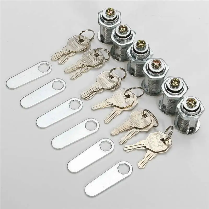 6 Set Ms403 30 Replacement Desk Drawer Lock Keys Cam Cabinet Box