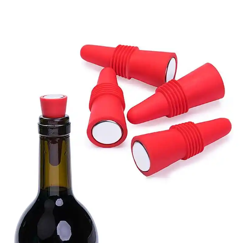 Silicone Wine Bottle Plug Champagne Stopper Sealer Beer Cover Lid for Brewing