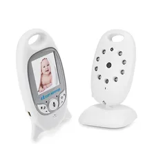 Беспроводная радионяня видео детские мониторы 2,0 дюймов Камера Безопасности 2 способа разговора ночного видения ИК Светодиодный контроль температуры