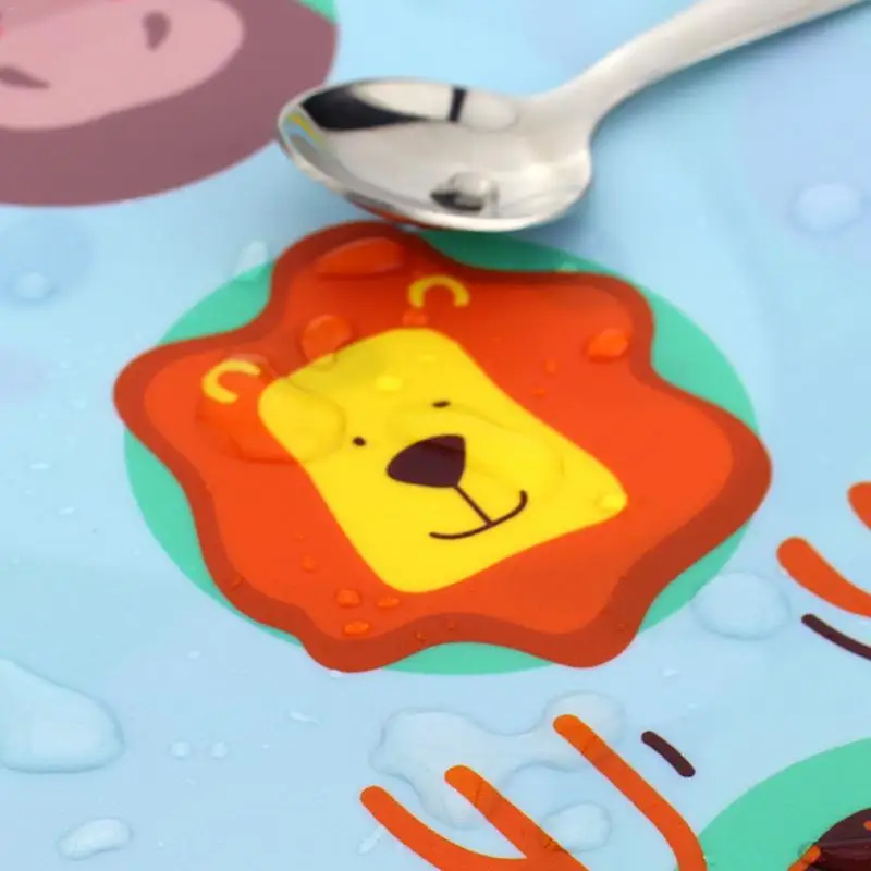 3 قطعة الجدول الحصير مجموعات Crossweave سيليكون قابل للغسل دائم طاولة طعام في الهواء الطلق 40*30 سنتيمتر 2018 طفل المنزل الديكور