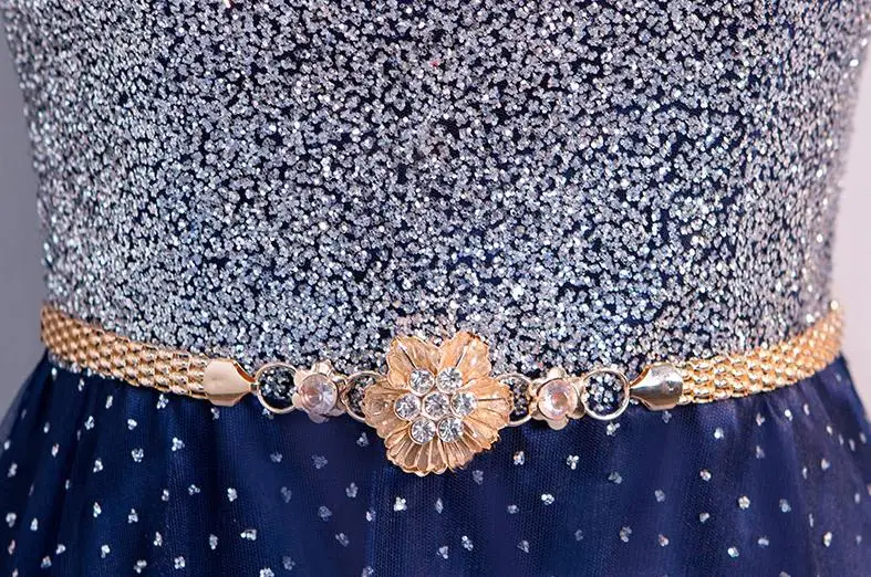 BANVASAC звездное небо о образный вырез короткий рукав а силуэт Длинные вечерние