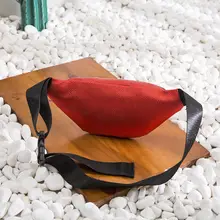 Новая стильная модная поясная сумка на молнии для женщин из искусственной кожи Сумка поясная на молнии Повседневная однотонная сумка