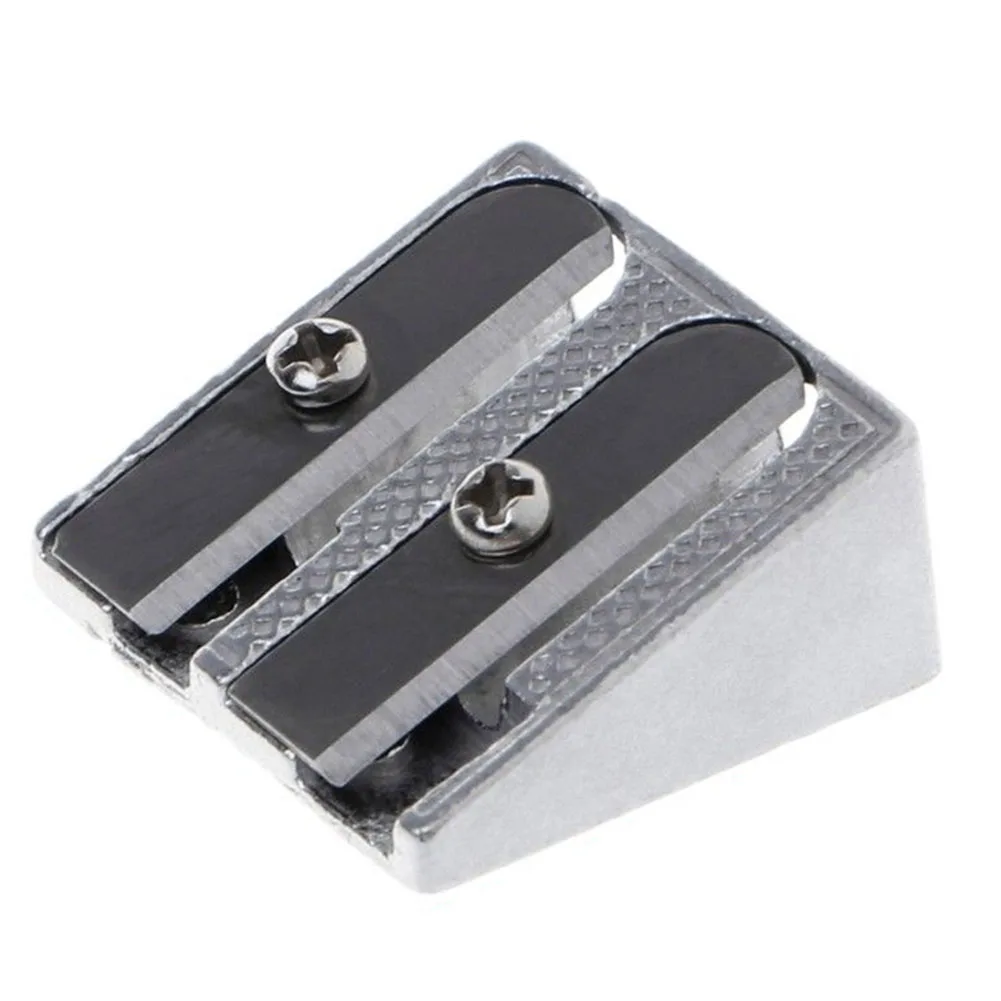 

Stationery Pencil Sharpener Efficient Bevelled School Office Practical Aluminum Alloy Portable