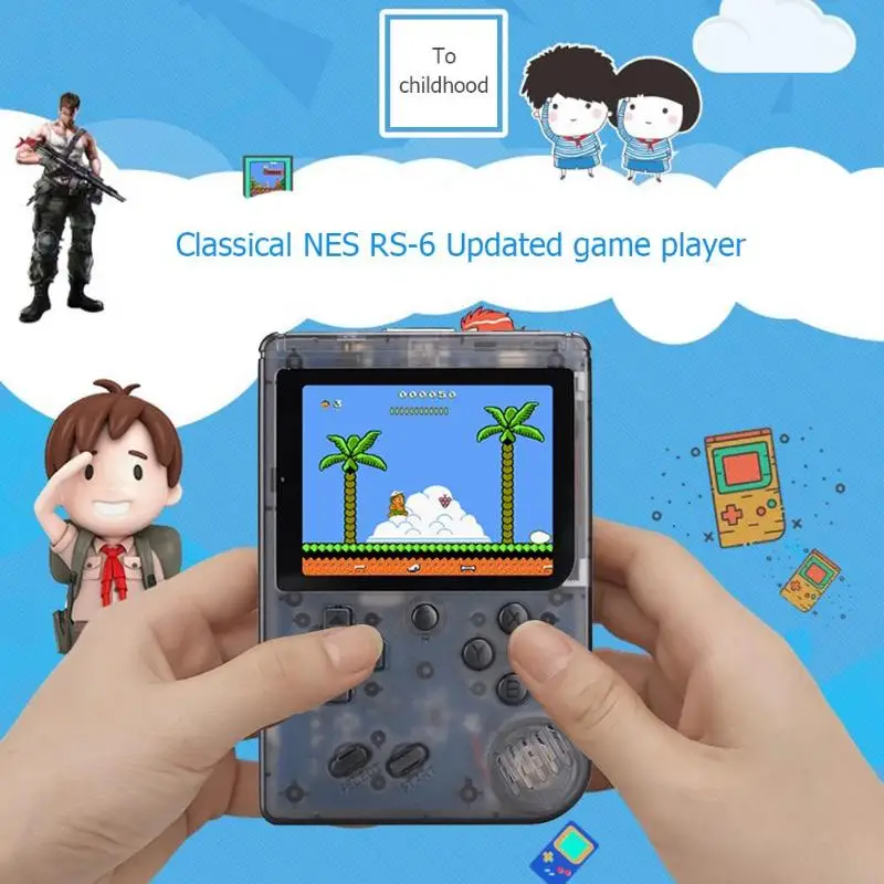 Video Game Console 8 Bit Retro Mini Pocket Handheld Game Player Built-in 168 Classic Games Best Gift for Child Nostalgic Player Video Game Console 8 Bit Retro Mini Pocket Handheld Game Player Built-in 168 Classic Games Best Gift for Child Nostalgic Player