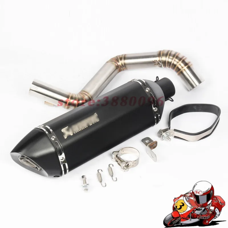 

Motorcycle Full Exhaust System Slip on For KTM Duke 125 Duke 200 Duke 390 2010-2016 Exhaust Muffler Pipe