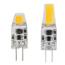 

Power 3W /6W G4 LED COB Light Bulb Silicone Lights AC/DC12V Warm White Lamp Bulbs for Hotel Bedroom