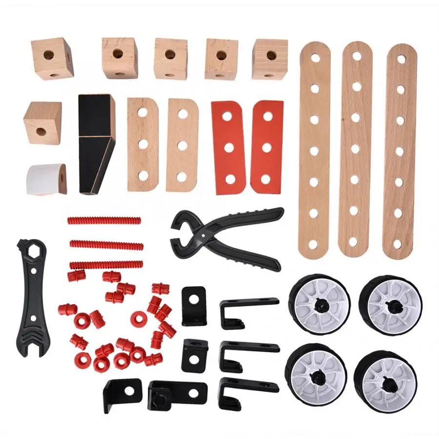 Wooden Blocks toys DIY Assembling Racing Building Blocks Toys For Children Tooling Learning Interactive toys for car gift Wooden Blocks toys DIY Assembling Racing Building Blocks Toys For Children Tooling Learning Interactive toys for car gift