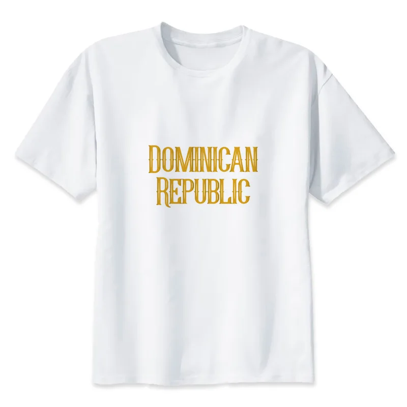 

dominican republic T Shirt It's Time Letter Women Men Funny Novelty T-shirt Short Sleeve Tops Outfit Clothing Dropship Q1523